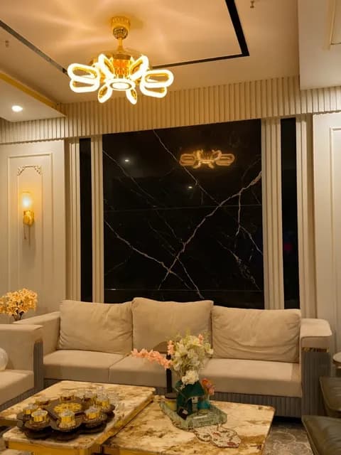 Marble Accent Living